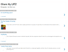 Tablet Screenshot of isharemylife.blogspot.com