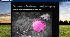 Desktop Screenshot of newmannaturalphotography.blogspot.com