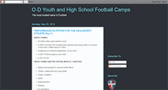 Desktop Screenshot of odfootball.blogspot.com