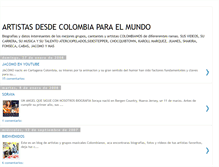 Tablet Screenshot of buenamusicacolombia.blogspot.com