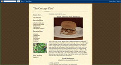 Desktop Screenshot of cottagechef.blogspot.com