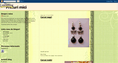 Desktop Screenshot of micul-pret.blogspot.com