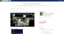Desktop Screenshot of leylajapantravel.blogspot.com