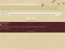Tablet Screenshot of groupeshospitaliers.blogspot.com