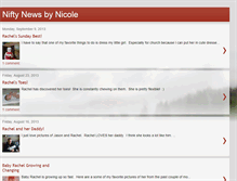 Tablet Screenshot of niftynewsbynicole.blogspot.com