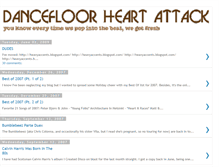 Tablet Screenshot of dancefloorheartattack.blogspot.com