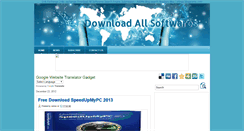 Desktop Screenshot of download-softwaresnet.blogspot.com