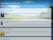 Tablet Screenshot of download-softwaresnet.blogspot.com