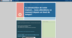 Desktop Screenshot of construction-maison.blogspot.com