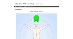 Desktop Screenshot of bigwhitemice.blogspot.com