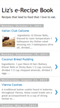 Mobile Screenshot of lizerecipebook.blogspot.com