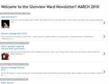 Tablet Screenshot of glenviewward.blogspot.com