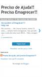 Mobile Screenshot of ajudemprecisoemagrecer.blogspot.com