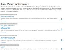 Tablet Screenshot of blackwebdiva.blogspot.com