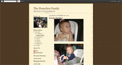 Desktop Screenshot of henschenfamily.blogspot.com