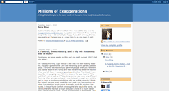 Desktop Screenshot of exagerations.blogspot.com