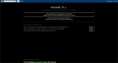 Desktop Screenshot of insanepi.blogspot.com