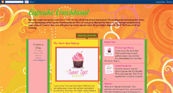 Desktop Screenshot of cupcakecrackhead.blogspot.com