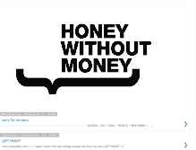 Tablet Screenshot of honeywithoutmoney.blogspot.com