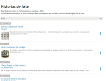 Tablet Screenshot of historiasdearte.blogspot.com