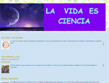 Tablet Screenshot of alex-lavidaesciencia.blogspot.com