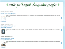 Tablet Screenshot of collegecashes.blogspot.com