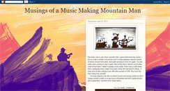 Desktop Screenshot of musingsofamusicmakingmountainman.blogspot.com