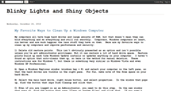 Desktop Screenshot of blinkylights-shinyobjects.blogspot.com