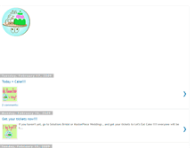 Tablet Screenshot of letseatcakefundraiser.blogspot.com