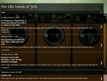 Tablet Screenshot of idlehandsofjefe.blogspot.com