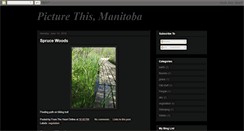 Desktop Screenshot of picturethismanitoba.blogspot.com