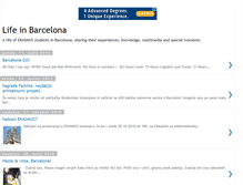 Tablet Screenshot of life-in-barca.blogspot.com