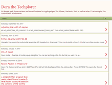 Tablet Screenshot of dorathetechplorer.blogspot.com