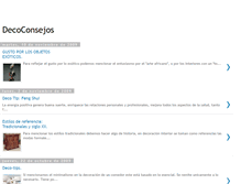 Tablet Screenshot of decoconsejos.blogspot.com