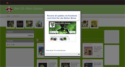 Desktop Screenshot of ben10alienforcegames.blogspot.com