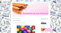 Desktop Screenshot of professoraluanaaraujo.blogspot.com