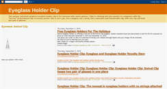 Desktop Screenshot of eyewearswivelclip.blogspot.com