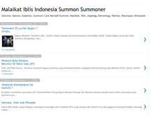 Tablet Screenshot of indosummon.blogspot.com