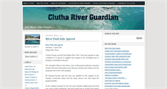 Desktop Screenshot of cluthariverguardian.blogspot.com