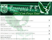 Tablet Screenshot of esperancaf-c2000.blogspot.com