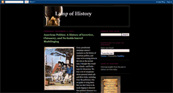 Desktop Screenshot of lampofhistory.blogspot.com