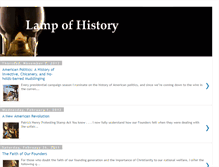 Tablet Screenshot of lampofhistory.blogspot.com