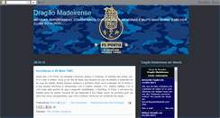 Desktop Screenshot of dragaomadeirense.blogspot.com