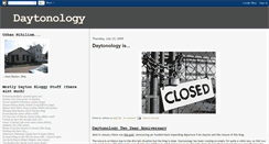 Desktop Screenshot of daytonology.blogspot.com