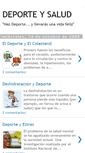 Mobile Screenshot of deporteysalud-caroygio.blogspot.com