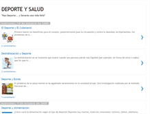 Tablet Screenshot of deporteysalud-caroygio.blogspot.com