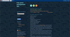 Desktop Screenshot of freepenisenlargementtips.blogspot.com