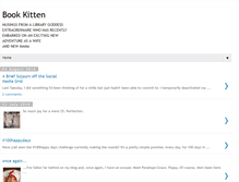 Tablet Screenshot of book-kitten.blogspot.com