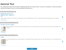 Tablet Screenshot of materialtext.blogspot.com