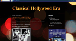 Desktop Screenshot of classicalhollywoodera.blogspot.com